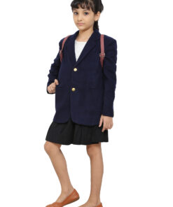 Navy blue school woolen blazer